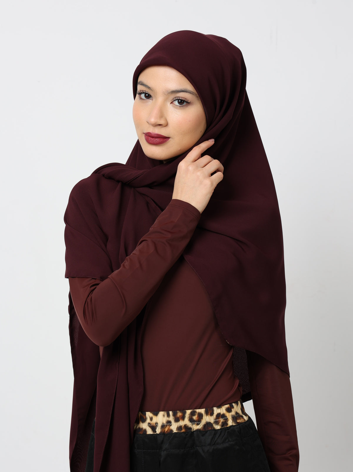The Perfect Hijab -  Burgundy