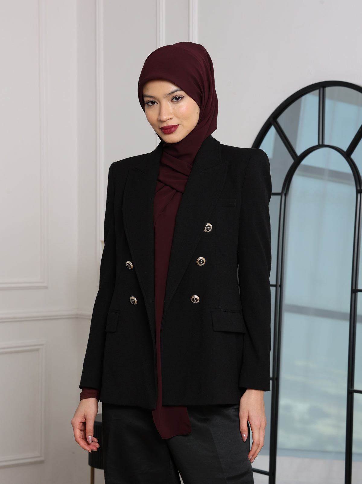 The Perfect Hijab -  Burgundy