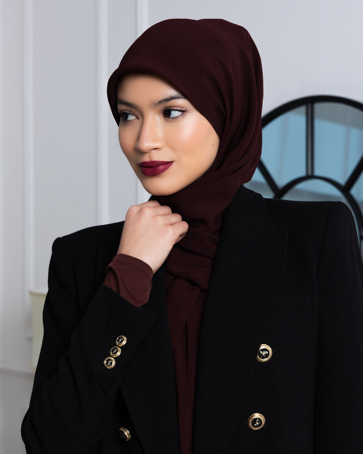 The Perfect Hijab -  Burgundy