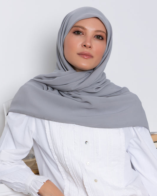 The Perfect Hijab -  Light Grey