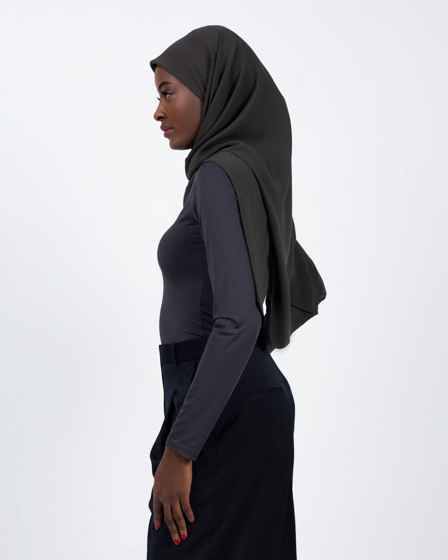 The Perfect Hijab - Dark Grey