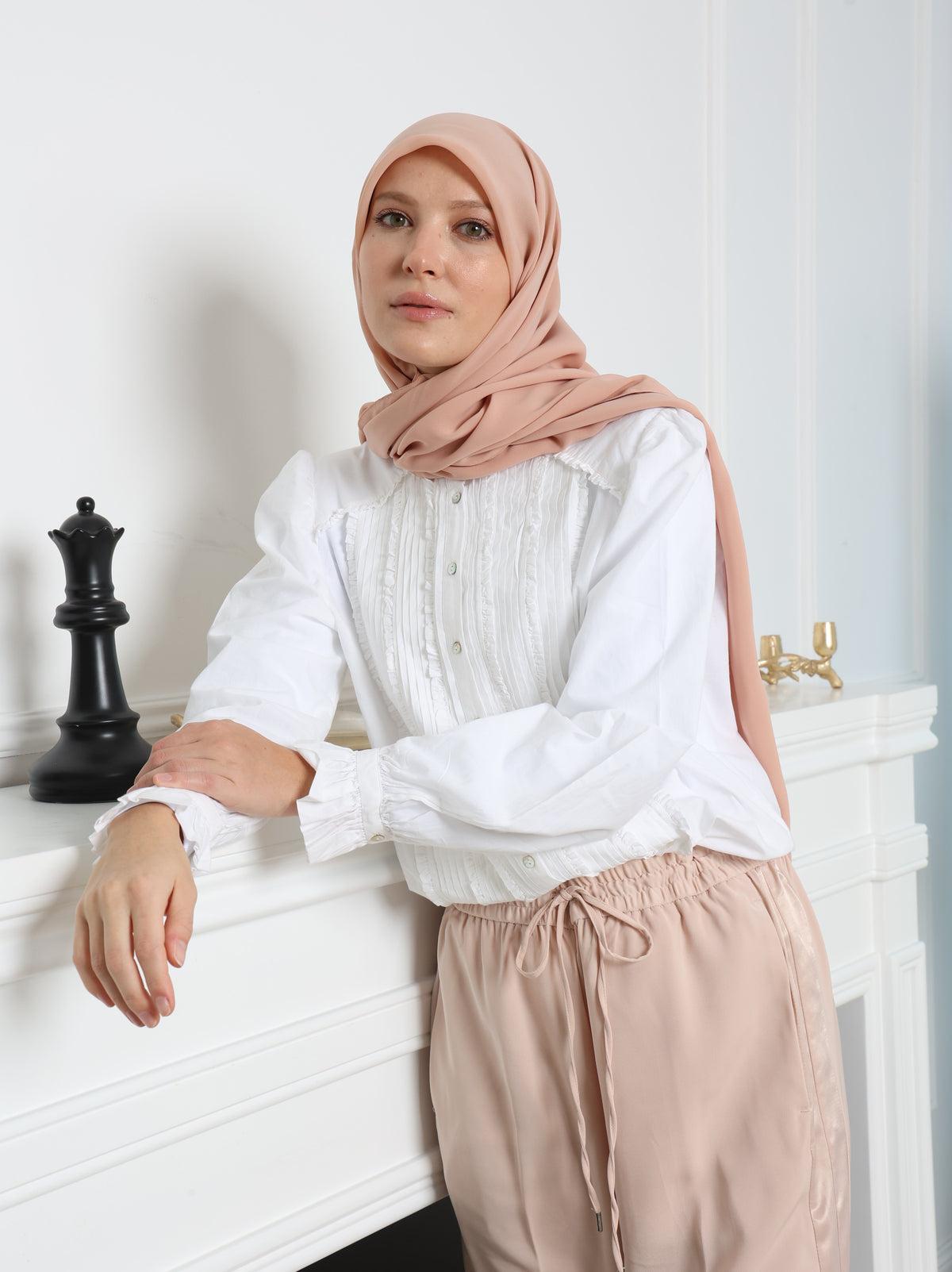 The Perfect Hijab-sandy pink