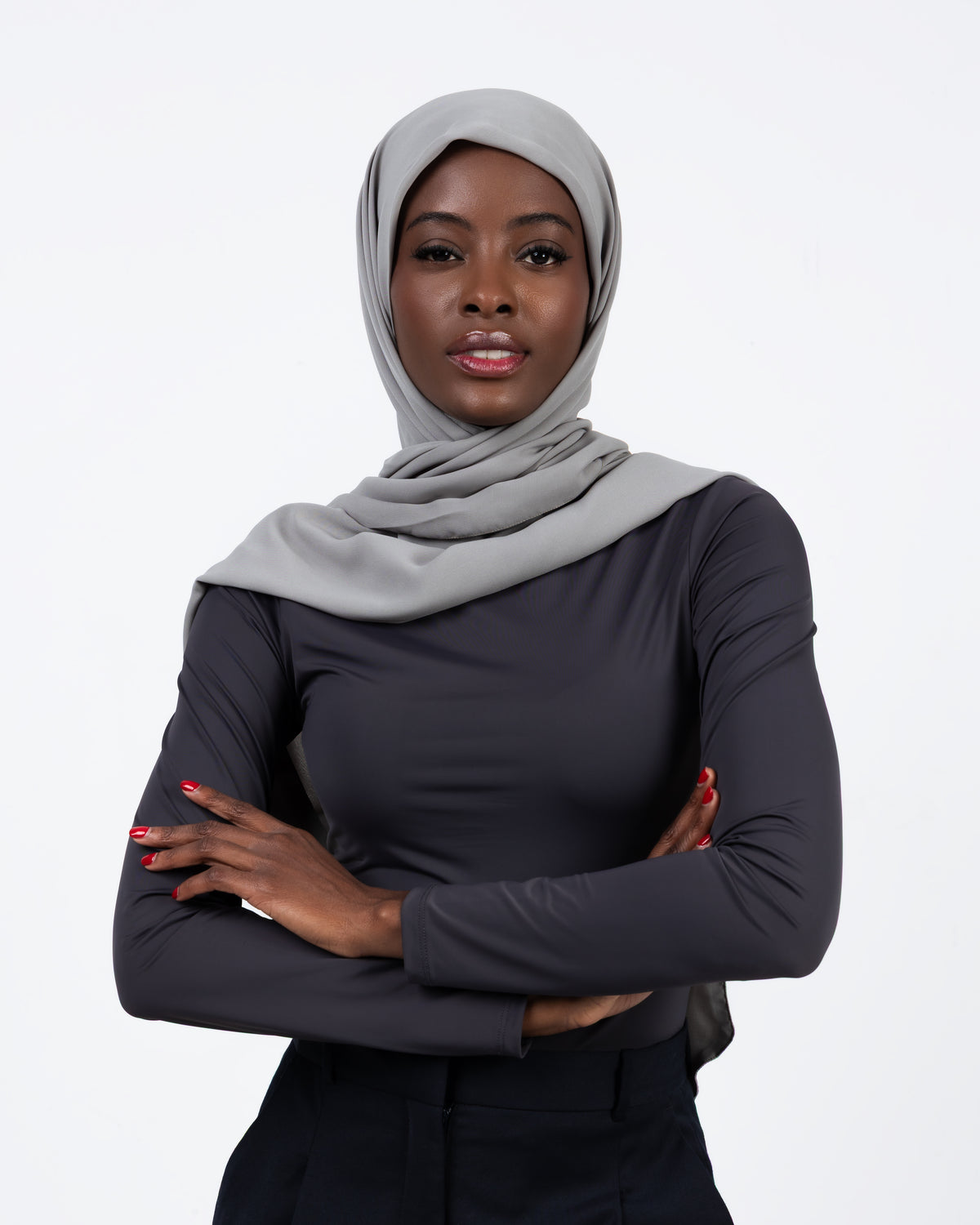 The Perfect Hijab -  Light Grey