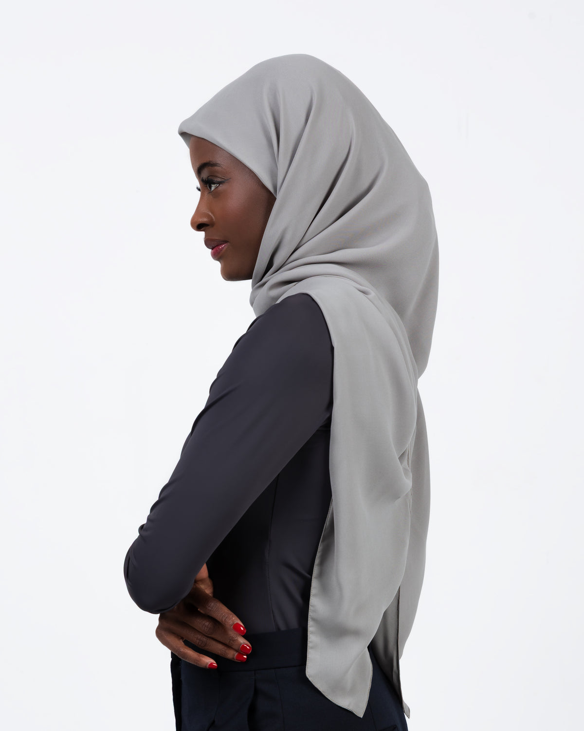 The Perfect Hijab -  Light Grey