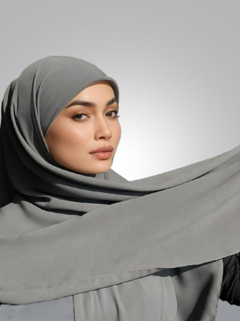 The Perfect Hijab - Grey Khaki